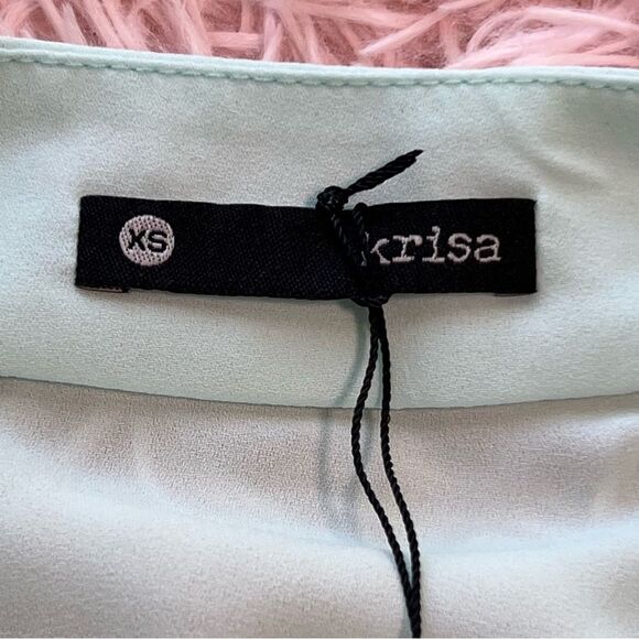 Karisa Surplice Tank in color Myth NWT size XS - Picture 6 of 7